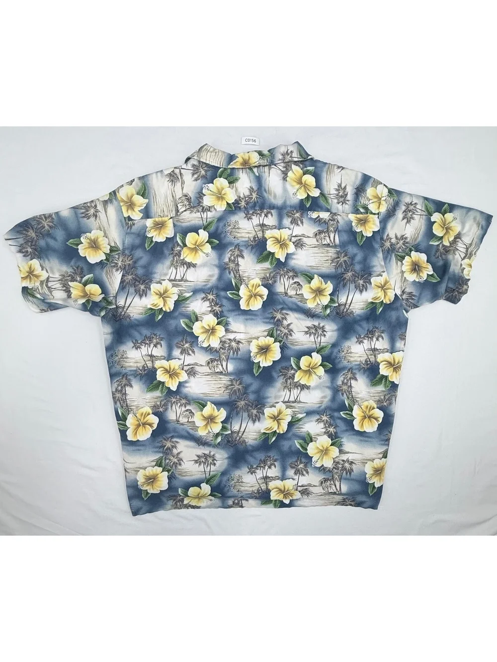 RJC Ltd. Men's Hawaiian Shirt 3XL Tropical Floral Print Made in Hawaii